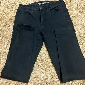 American Eagle black jeans.